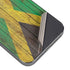 Jamaican Flag Dark Wood iPhone 16 Pro Skin